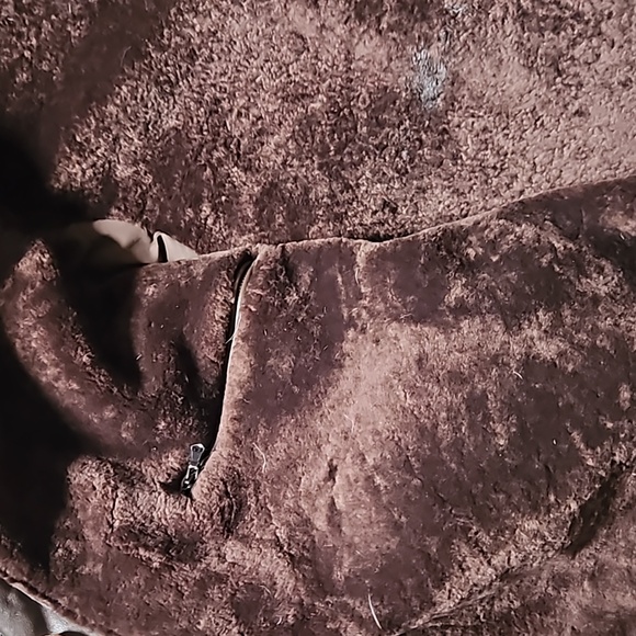 Carl W Herrmann furs bomber jacket  XL brown - Picture 4 of 9